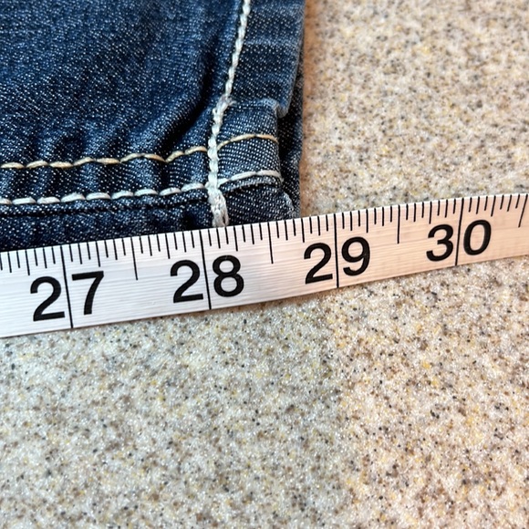 👖Wallflower Distressed Skinny Blue Jeans Women’s 8-10 based on measurements - Picture 11 of 17